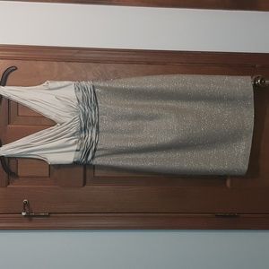 Kay Unger - Metallic Tweed Dress